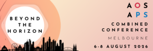 AOS APS 2026 conference footer